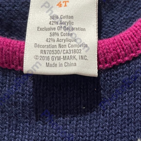 Kid's Dress, Gymboree, 4T, Blue & Purple, Preloved in Excellent Condition - Picture 3 of 5